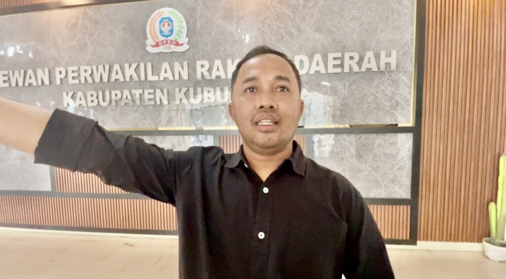 Sekertaris Komisi I DPRD Kabupaten Kubu Raya, Muhammad Iqbal