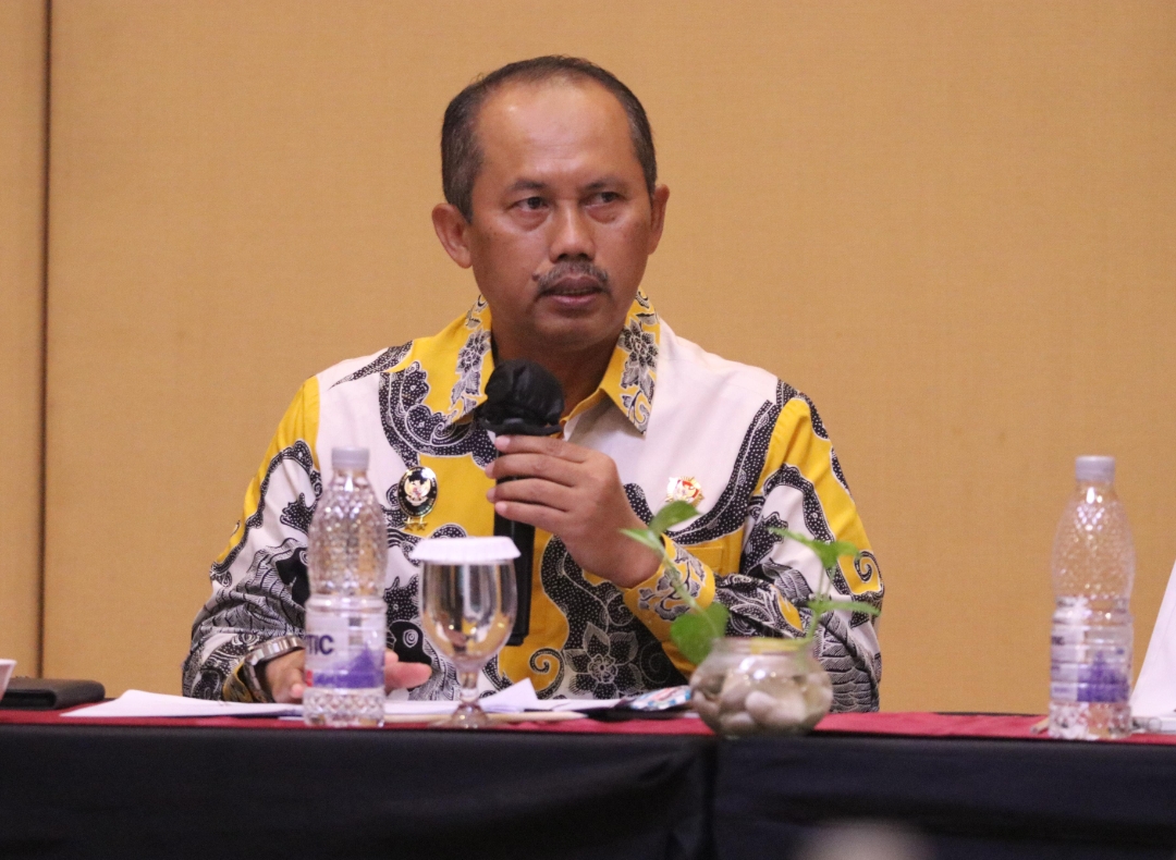 eputi Bidang Koordinasi Komunikasi, Informasi, dan Aparatur Kemenko Polhukam, Marsda TNI Eko Dono Indarto