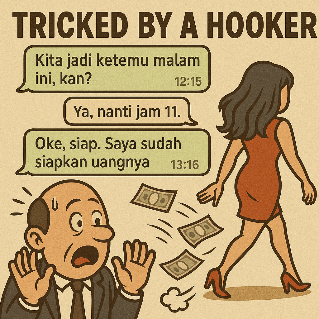 Pria Hidung Belang Tertipu PSK