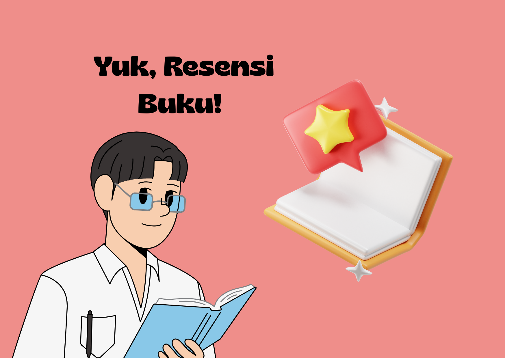 Resensi Buku (ilustrasi)