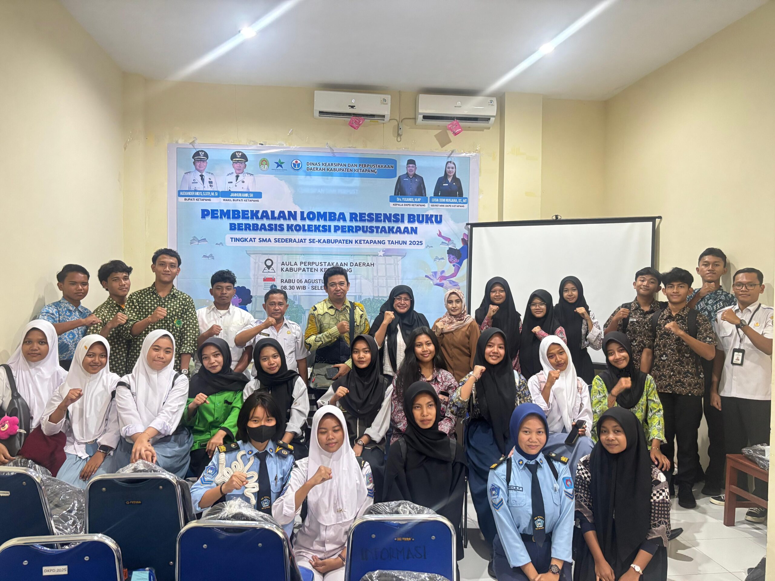 Pembekalan resensi buku DKPD Kabupaten Ketapang