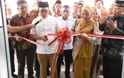 Peresmian Kantor Desa Limbung, Kubu Raya