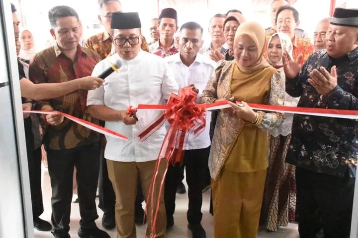 Peresmian Kantor Desa Limbung, Kubu Raya