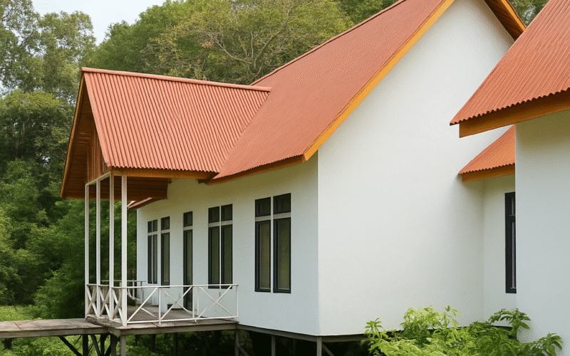 Bangunan di Kawasan Food Estate