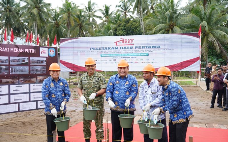 Pembangunan Gerai Koperasi Merah Putih di Kalbar