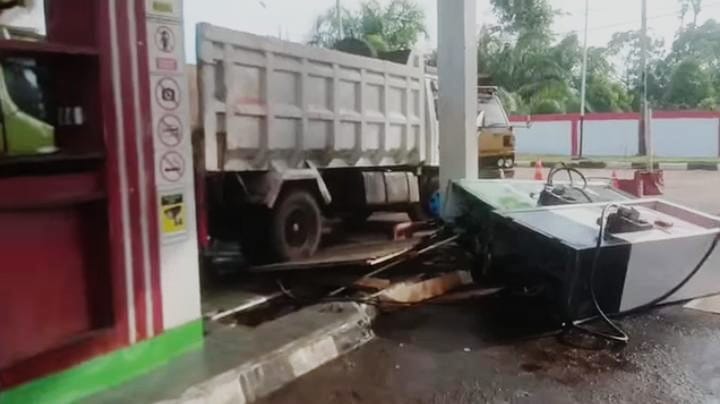 SPBU Rusak