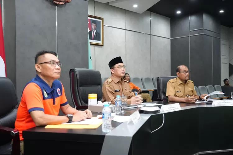 gubernur kalbar dan Kaban BPBD Kalbar