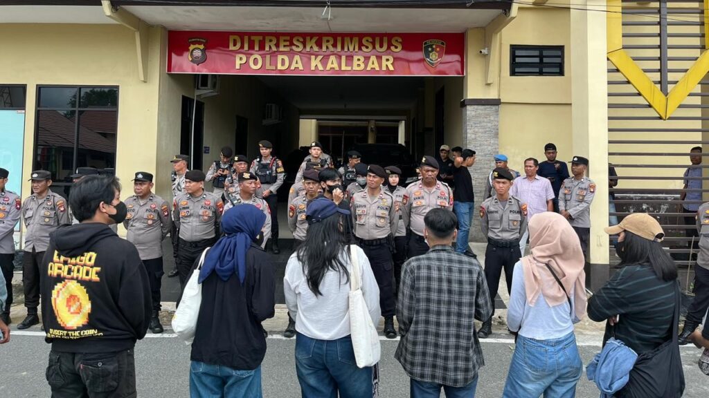 Aksi Polda Kalbar