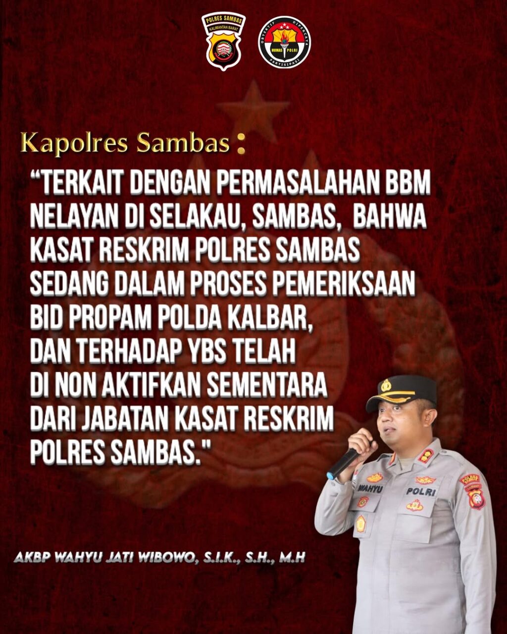 Kapolres Sambas